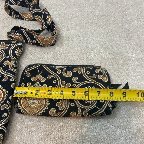 VERA BRADLEY Caffe Latte Shoulder Bag Crossbody Adjustable Straps Retired "READ" - Picture 9 of 9